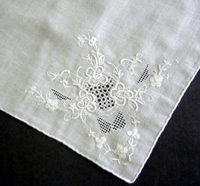 #White Embroidery and Drawn Work#