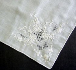 White Embroidery and Drawn Work