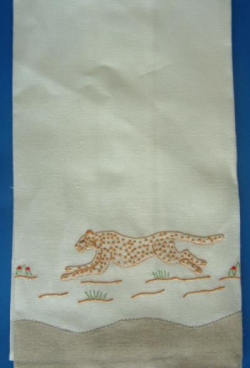 Cheetah Guest Towel